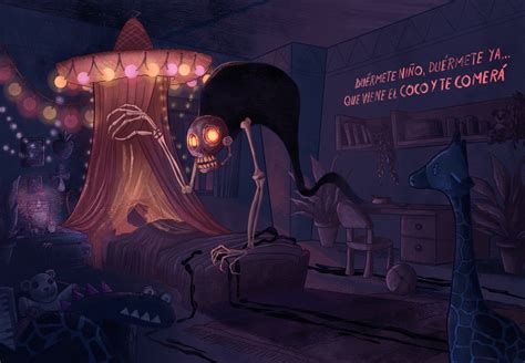 ArtStation - El Coco - The monsters of the night