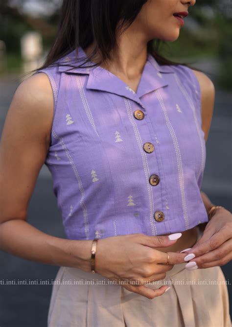 Wisteria Wonder Crop Top ONLY – Inti Fashions