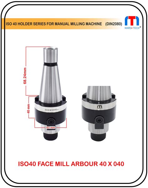 ISO 40 Holder face mill arbor adaptor – Jaibros