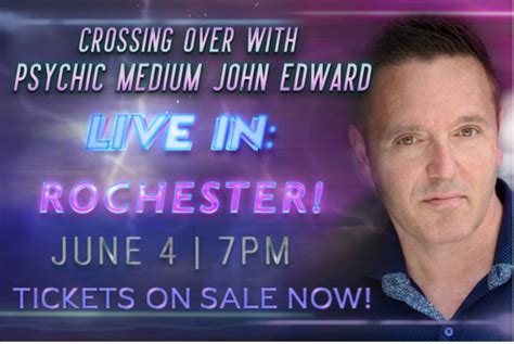 Crossing Over with Psychic Medium John Edward - Rochester, NY, RIT Inn ...