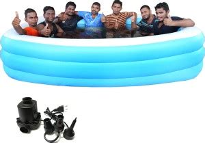 Cho Cho Inflatable Swimming Bath Tub For Kids & Adults with Electric ...