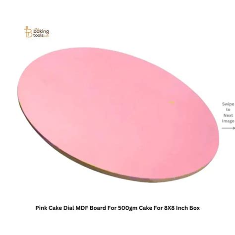 MDF Boards for Cake Bases in Various Sizes and Colors
