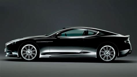 Download wallpaper 1920x1080 aston martin, dbs, 2008, black, side view ...