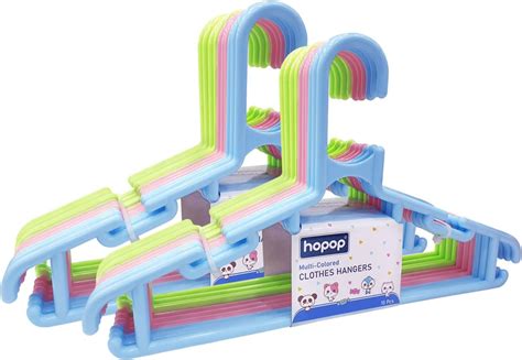 MY NEWBORN by 10CLUB Baby Clothes Hangers - 2 Packs of 5 (Multicolour ...