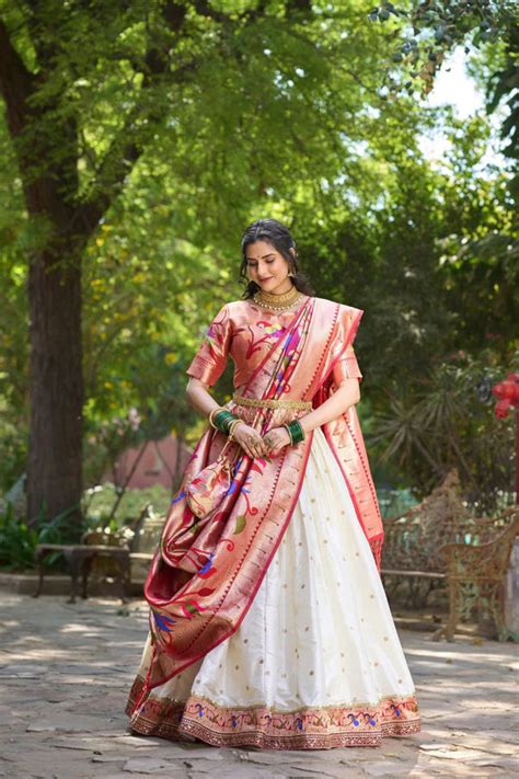 Paithani Lehenga Choli – Satyam Paithani