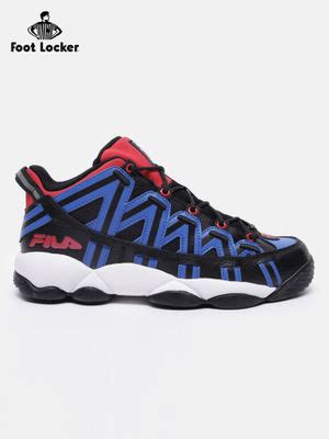 Buy Fila Men Black Stackhouse Spaghetti Sneakers Online | Footlocker India