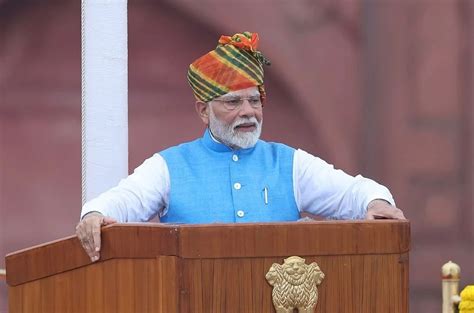 Narendra Modi : ఎర్రకోట వద్ద పంద్రాగస్టు వేడుకలు.. నరేంద్రమోదీ ఫొటోలు ...