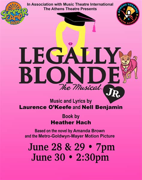 Legally Blonde, Jr.! - Athens Theatre | Deland, Florida