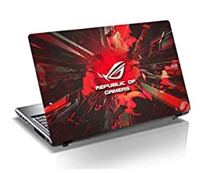 ISEE 360® Laptop Skin Roj Roj Strix Republic of Gamers 15.6 Inches with ...