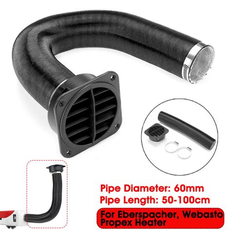 Buy 60mm Heater Pipe Duct Hose ＆Warm Air Vent Outlet For Webasto ...