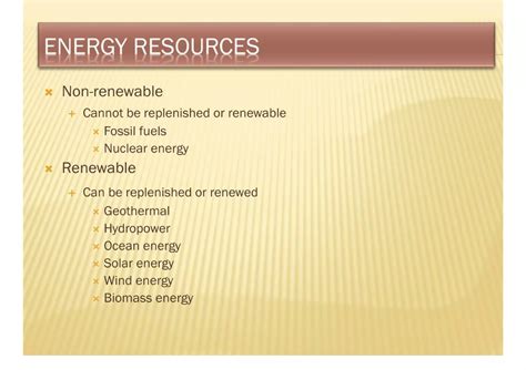 Conservation Of Natural Resources | PDF