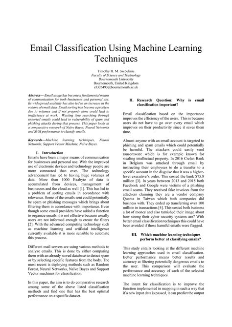 Email Classification Algorithms 的图像结果