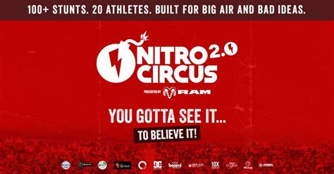Nitro Circus 2.0 – St. Paul, MN, 360 Broadway St., Saint Paul, MN ...