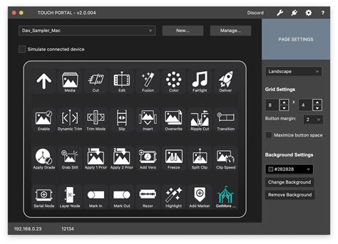 Stream Deck Profile Davinci — sideshowfx