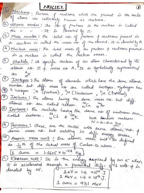 Nuclei Chapter Class 12 的图像结果