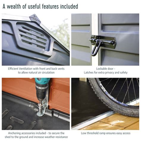 Canopia by Palram 6-ft x 8-ft Skylight Brown Gable Polycarbonate ...