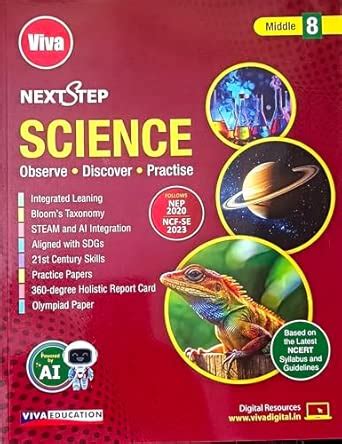 "Viva Next Step Science Middle 8, Observe Discover Practise, NCERT ...