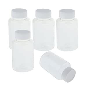 Buy ELBME® 5 Piece Specimen Cups Containers Sterile Jars Leakproof ...