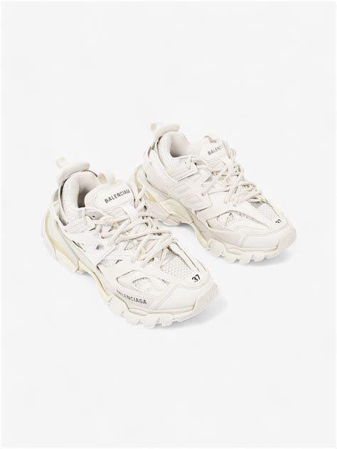 Balenciaga Track White Mesh EU 37 UK 4 | Luxe Collective