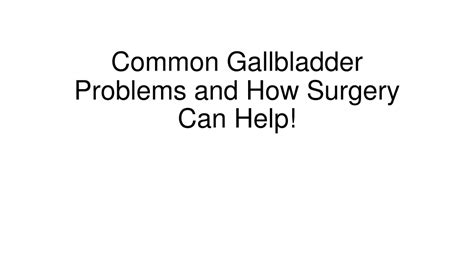 Gallbladder Problems 的图像结果