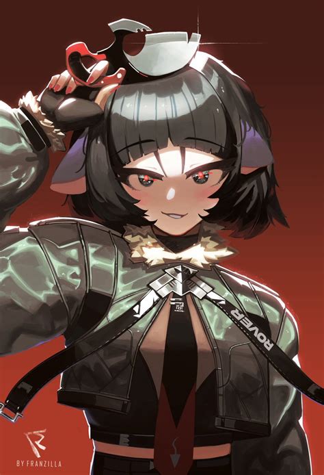 jane doe (zenless zone zero) drawn by franzilla | Danbooru