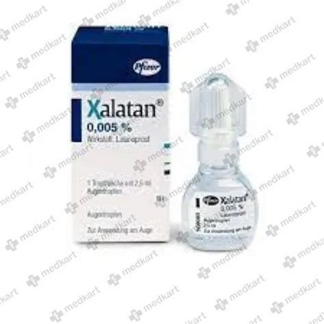 XALATAN EYE DROPS 2.5 ML Price, Uses, Side Effects & Substitutes | Medkart