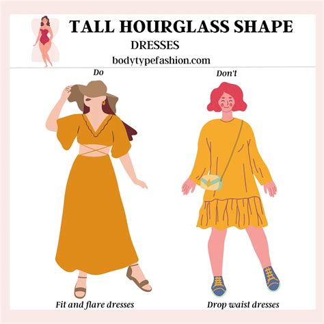 How to dress a tall hourglass shape - Fashion for Your Body Type