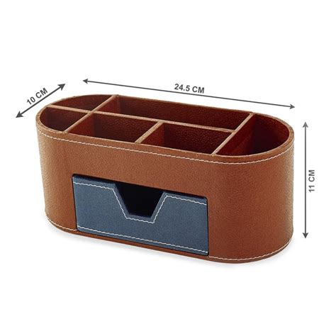 Buy Orion Detroit Faux Leather 7 in 1 Combo Organiser from Home Centre ...