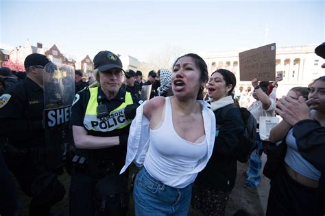 After police remove tents, make arrests, protesters at UW-Madison ...