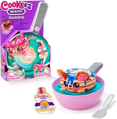 Amazon.com: Cookeez Makery Pancake Treatz. Mix & Flip a Plush Best ...