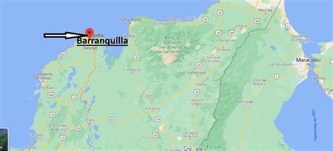 ¿Dónde está Barranquilla (Colombia)? Mapa Barranquilla (Colombia ...