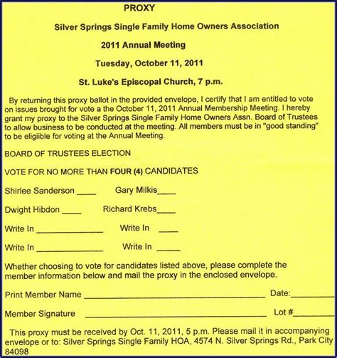 Example Proxy Voting Form 的图像结果