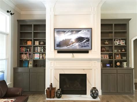 Custom Fireplace Built-Ins — Woodmaster Custom Cabinets