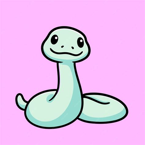 Premium Vector | Snake cartoon mascot funny vector smile happiness fun ...