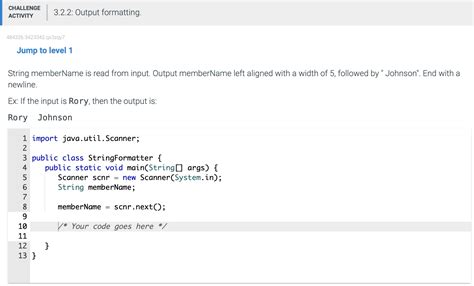 Java Output Formatting HackerRank Solution 的图像结果