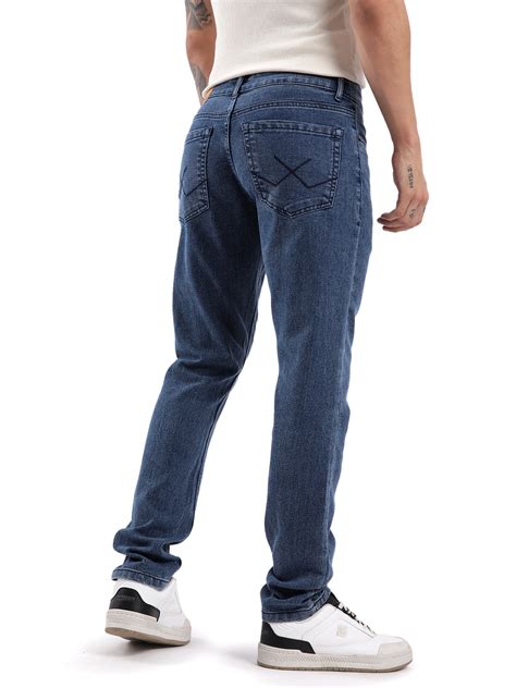 Casual Blue Heavy Duty Jeans – Wrogn