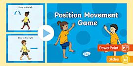 Year 1 Position and Direction Maths Warm-Up PowerPoint
