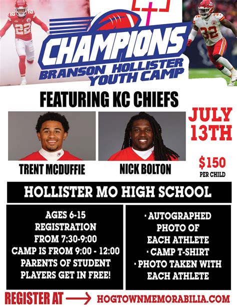 Champions Youth Football Camp, Hollister High, 13 July 2024 | AllEvents.in