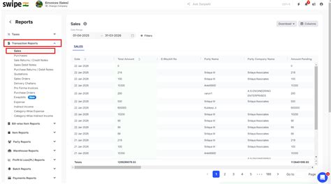 How to see the transaction sales reports according to the payment ...