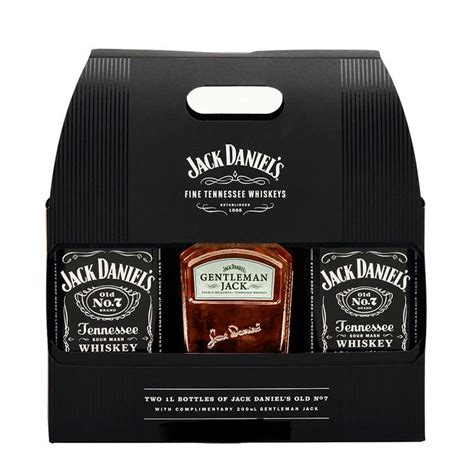 уиски GIFT BOX Jack Daniel's 2 x 1l & Jack Gentlemen 0.2l a 2200 ...