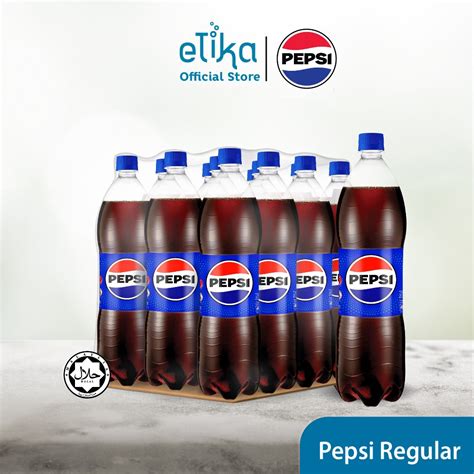 Pepsi Cola Carbonated Drinks (1.5L x 12 Bottles/Carton) | Shopee Malaysia