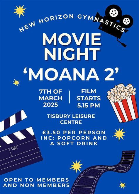 New Horizon Gymnastics Fundraiser: Movie Night, Nadder Centre Tisbury ...