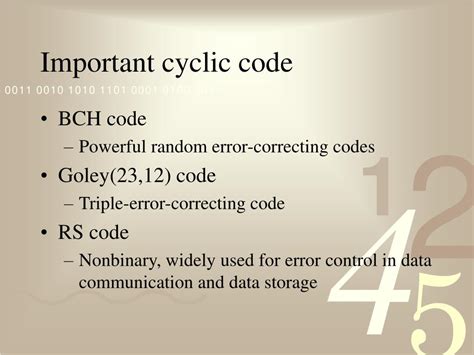 Cyclic Code 的图像结果