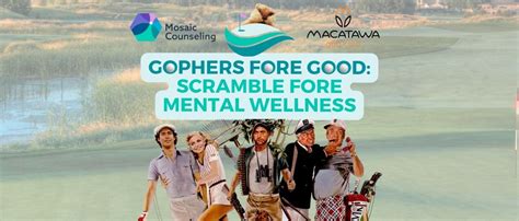 Gophers Fore Good: Scramble Fore Mental Wellness, Macatawa Golf Club ...
