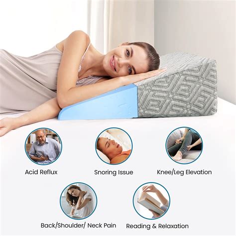 Buy Wedge Pillow | Top Memory Foam Wedge in India – Sleepsia India Pvt Ltd