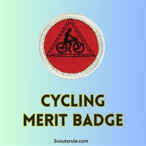 Cycling Merit Badge Guide - Scouts Rule