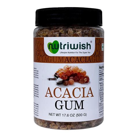 NUTRIWISH Acacia Gum (Dink/Gound), 500 g : Amazon.in: Grocery & Gourmet ...