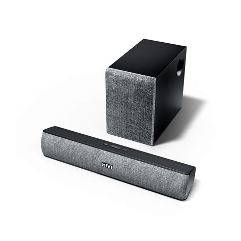 Fort S36 Mini Soundbar With External Subwoofer – MIVI