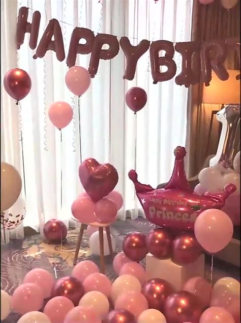 生日快乐字母铝膜气球套餐 浪漫酒店聚会背景墙场景布置派对装饰-阿里巴巴