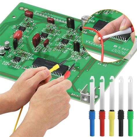 30 Pcs Test Leads Back Probe Kit, 4MM Double Ended Back Probe Pins and ...